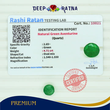 Green Aventurine 4.71 carat