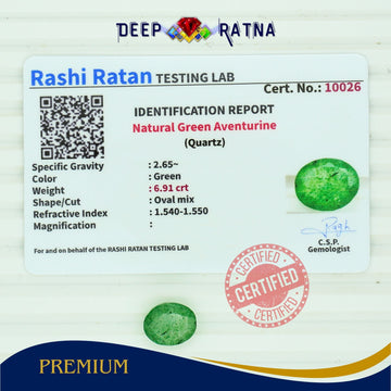 Green Aventurine 6.91 carat