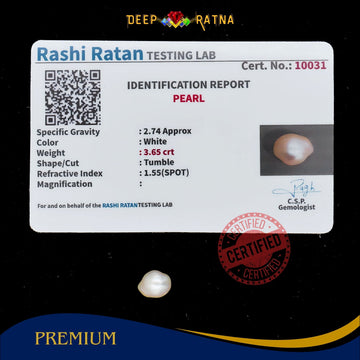 Pearl 3.65 Carat (Keshi)