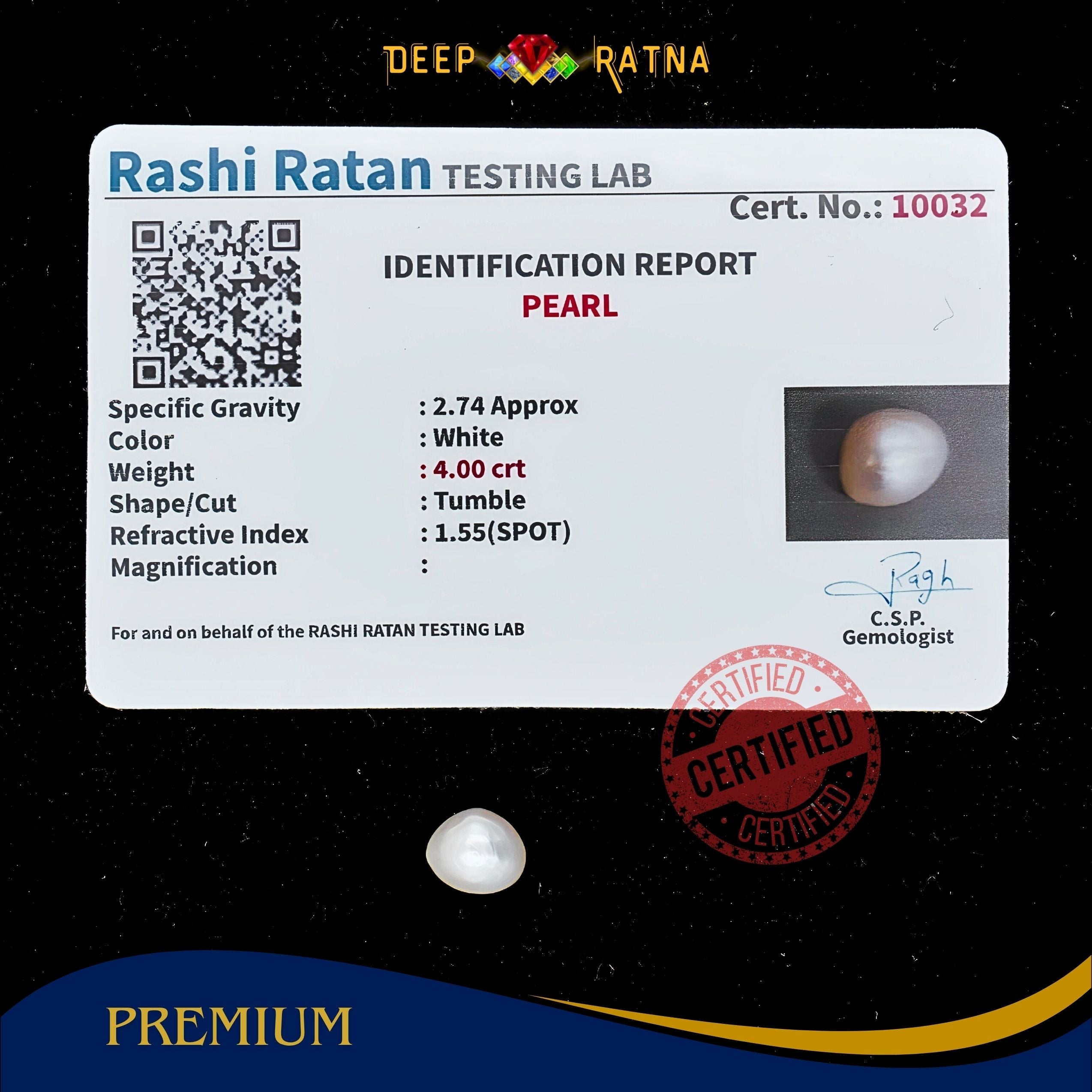 Pearl 4 Carat (Keshi)