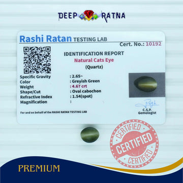 Cats Eye 4.67 Carat (Indian)