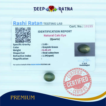 Cats Eye 6.25 Carat (Indian)