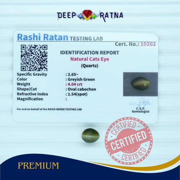 Cats Eye 4.04 Carat (Indian)