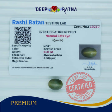 Cats Eye 8.35 Carat (Indian)