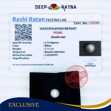 South Sea Pearl 3.71 Carat Cultured