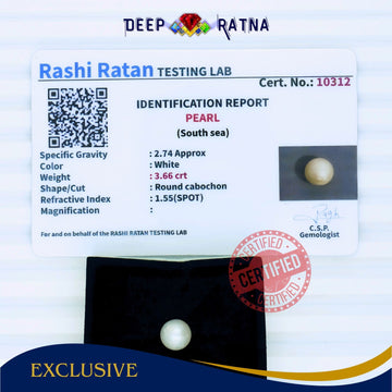 South Sea Pearl 3.66 Carat Cultured