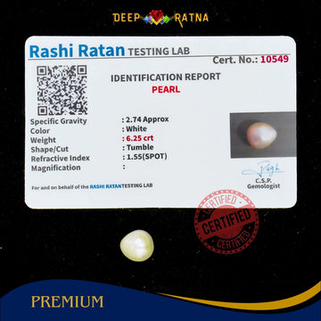 Pearl 6.25 Carat (Keshi)