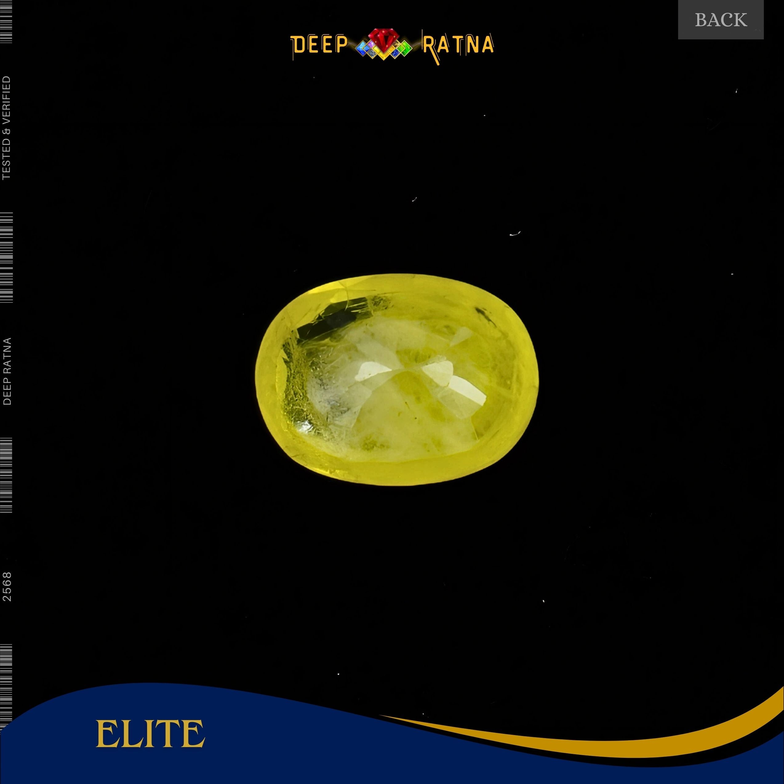 Yellow Sapphire 3.53 Carat (Thailand)