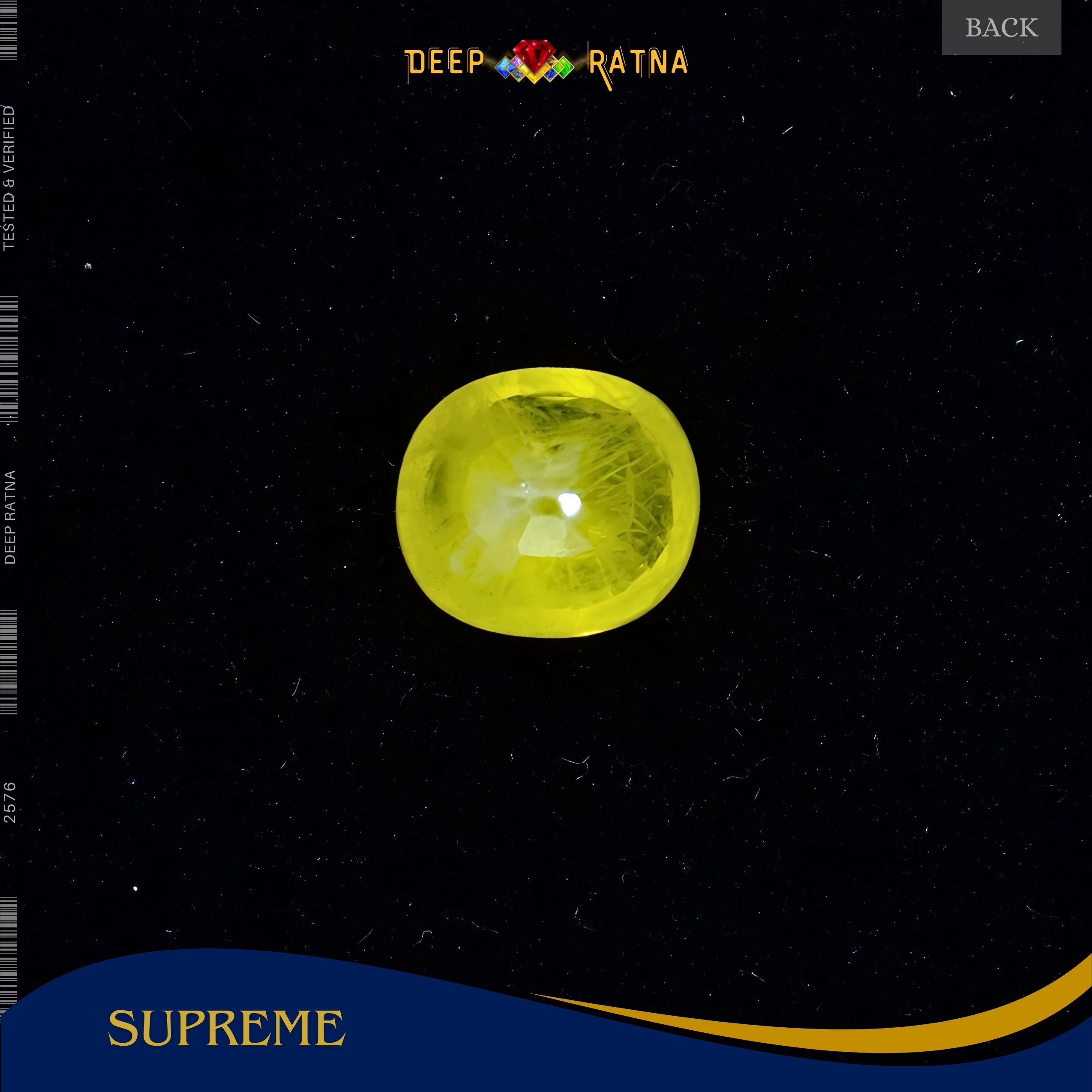 Yellow Sapphire 2.91 Carat (Thailand)