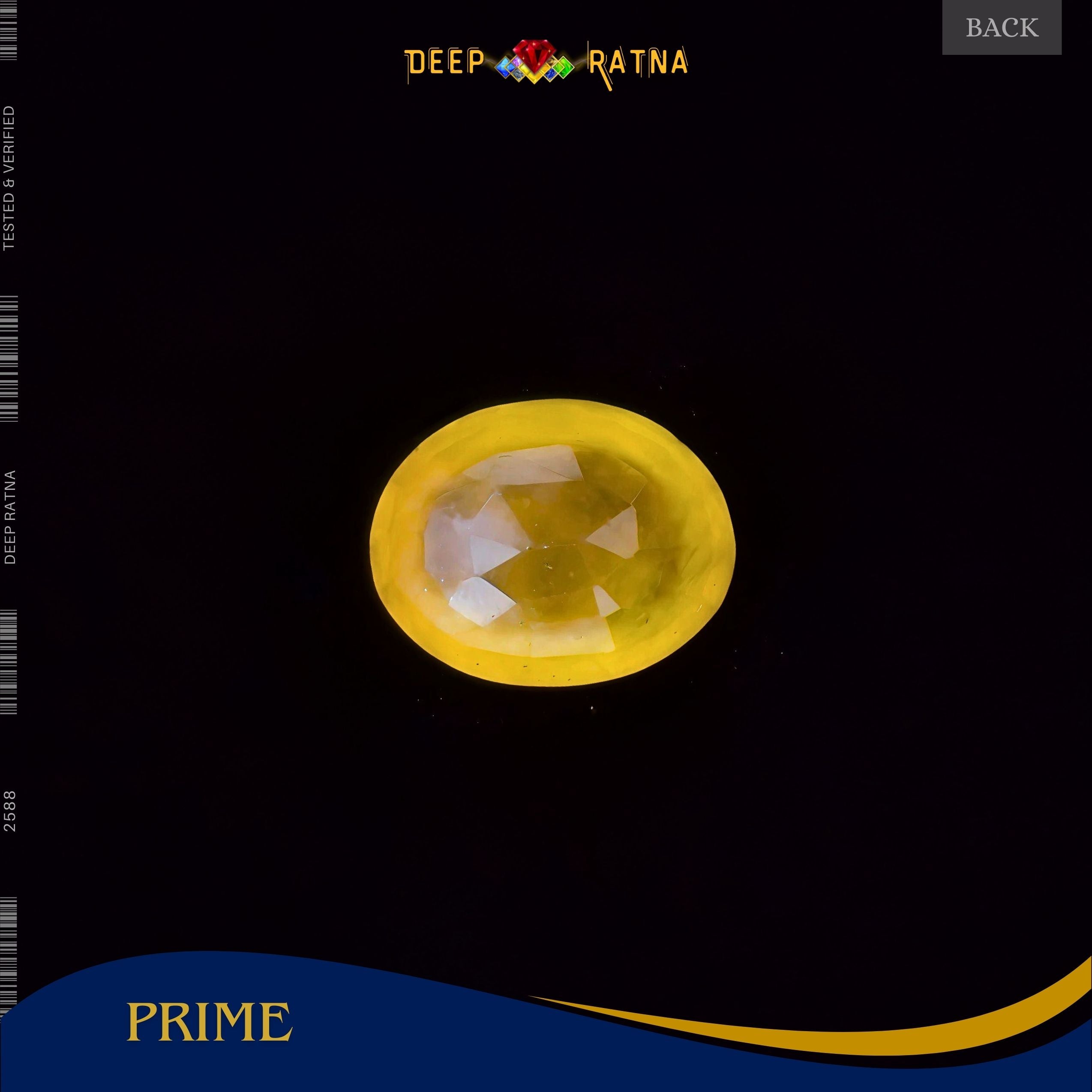 Yellow Sapphire 2.77 Carat (Thailand)