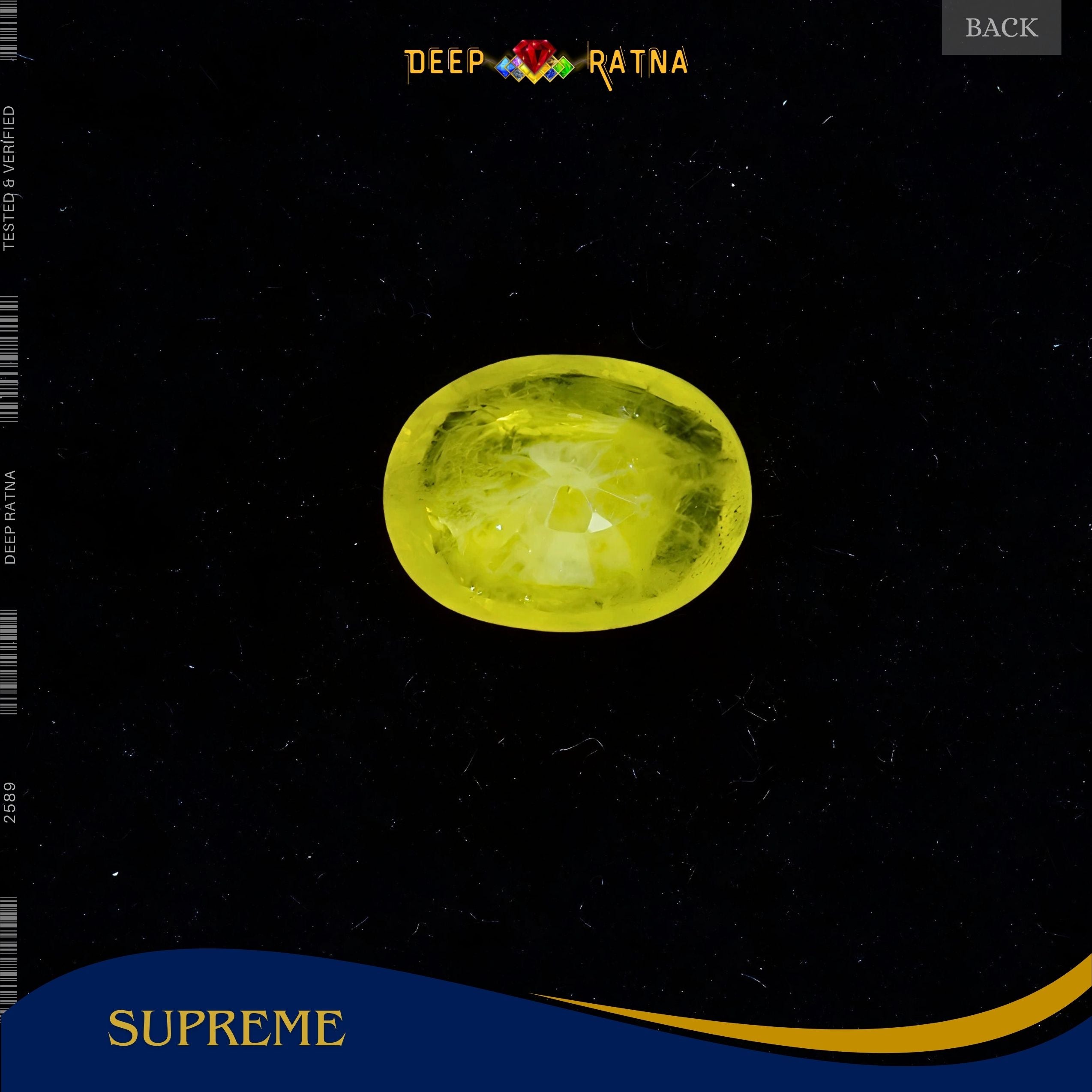 Yellow Sapphire 3 Carat (Thailand)