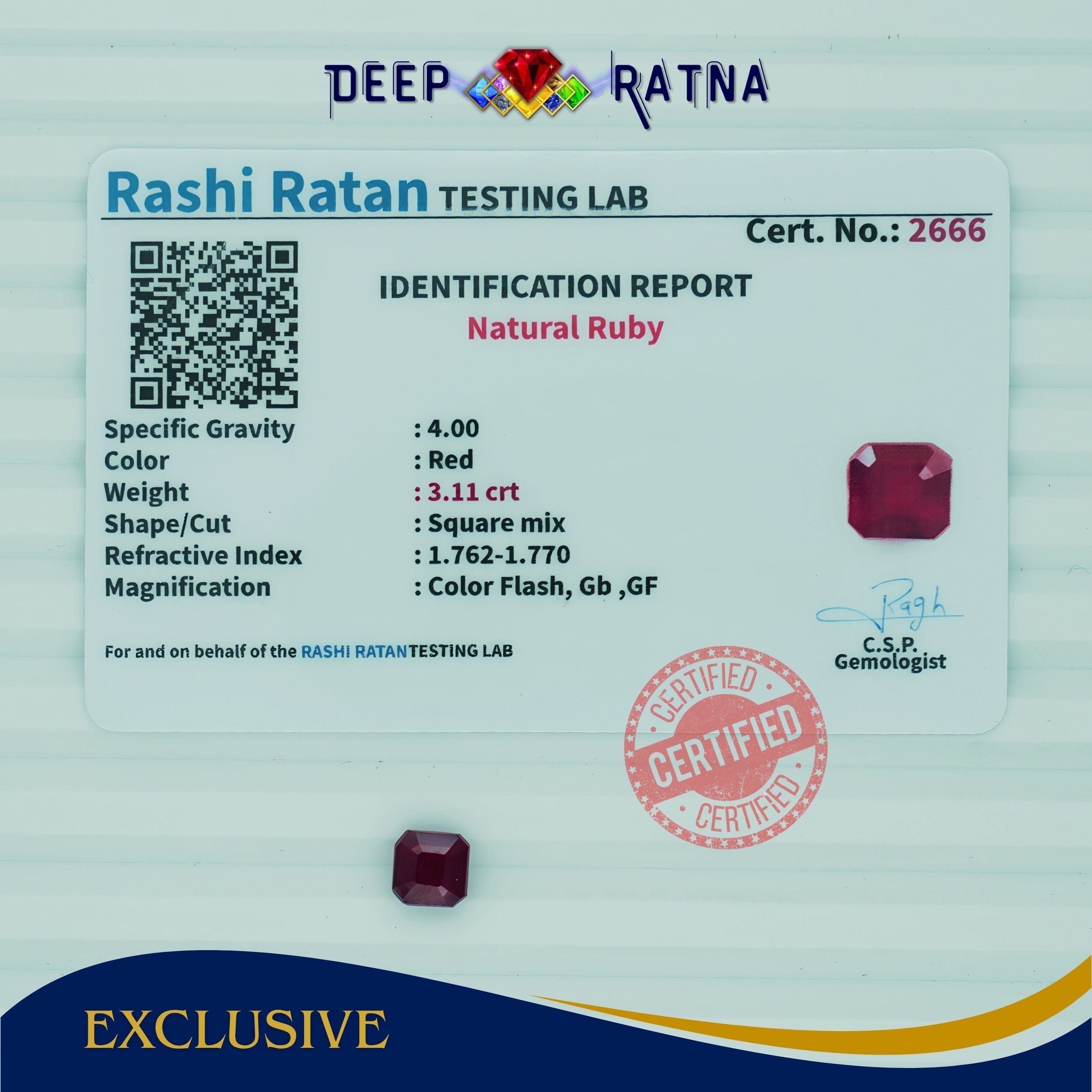 Ruby 3.11 Carat (Africa)