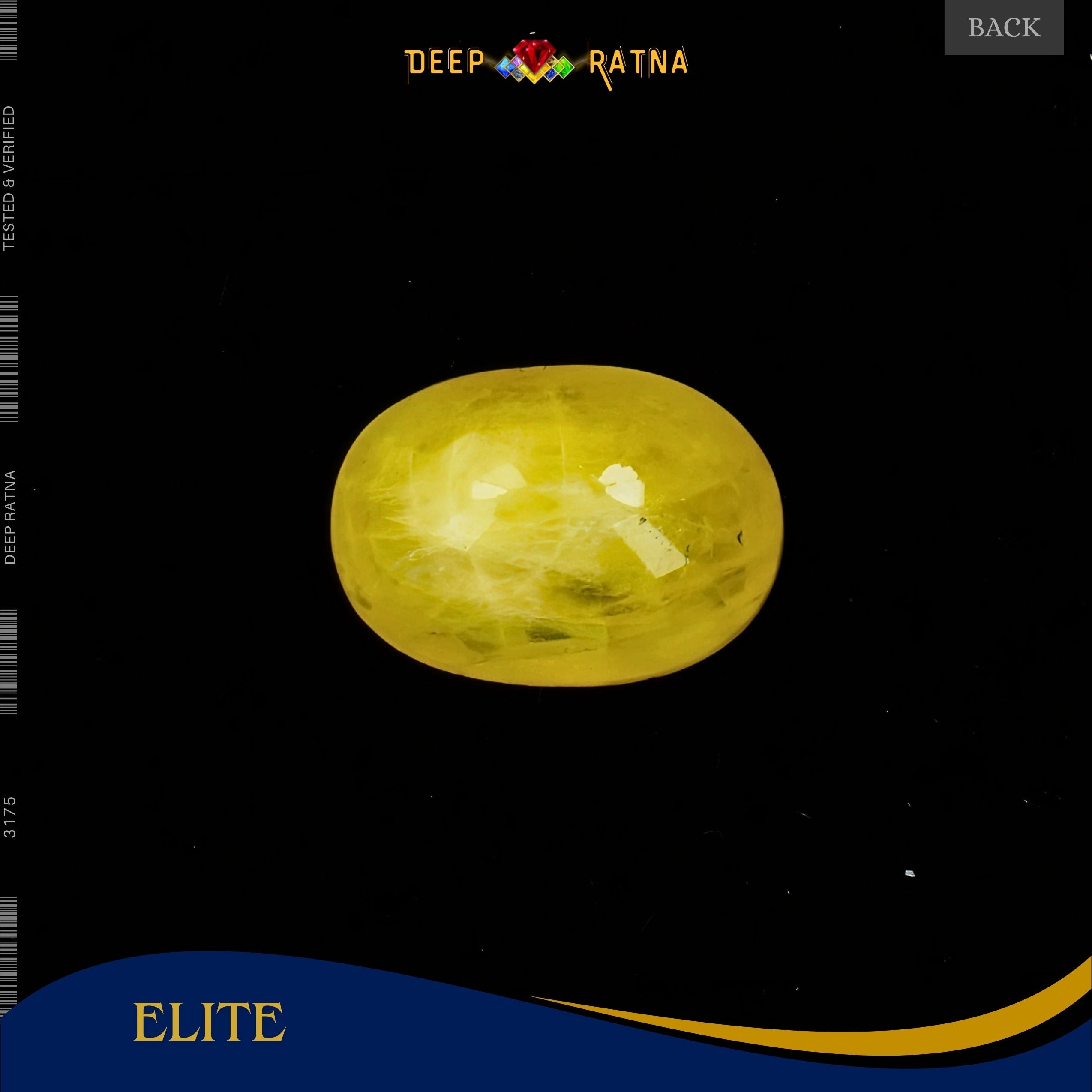 Yellow Sapphire 3.85 Carat (Thailand)