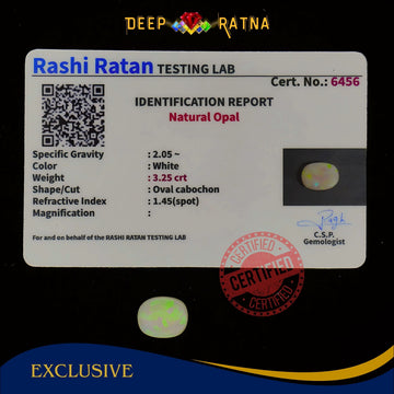 Single Fire Opal 3.25 Carat (Doublet)