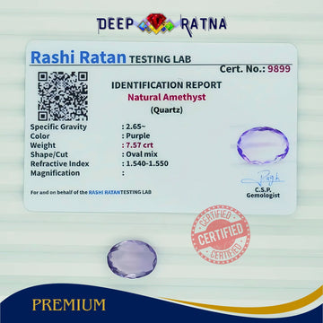 Amethyst 7.57 Carat (Brazil)