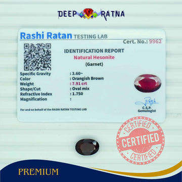 Hessonite 7.91 Carat (Africa)