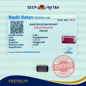 Hessonite 5.66 Carat (Africa)