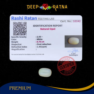 Opal 6.75 Carat Australian (Without Fire)