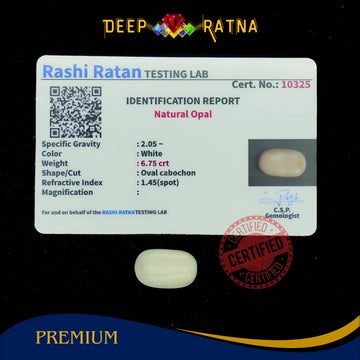 Opal 6.75 Carat Australian (Without Fire)