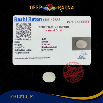 Opal 3.94 Carat Australian (Without Fire)