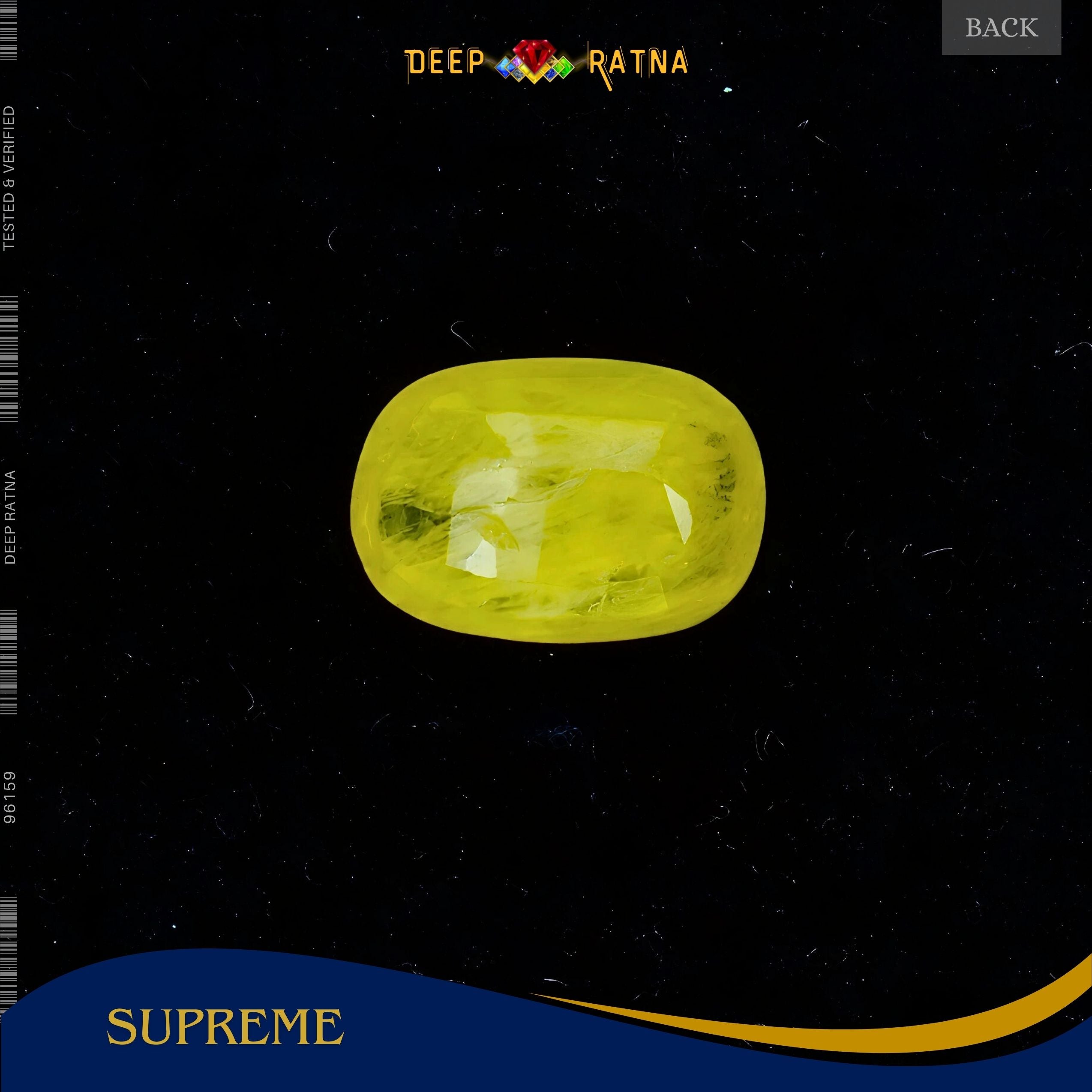 Yellow Sapphire 3.70 Carat (Thailand)