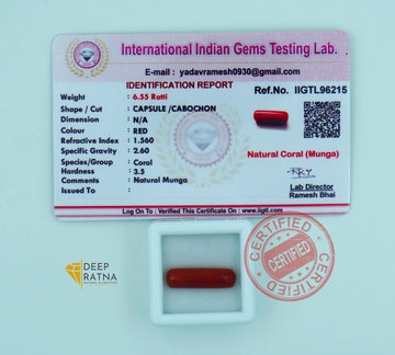 Red Coral 5.88 Carat (Italian)