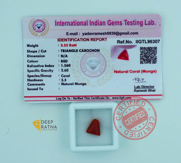 Red Coral 3.25 Carat (Italian)