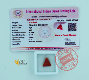 Red Coral 3 Carat (Italian)