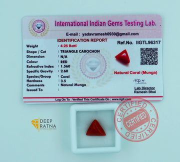 Red Coral 3.75 Carat (Italian)