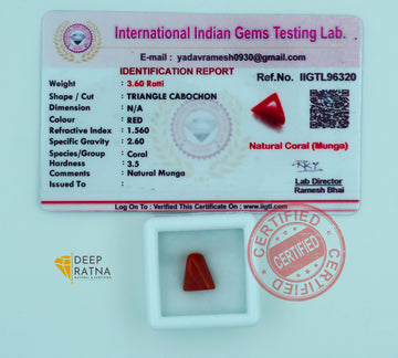 Red Coral 3.33 Carat (Italian)