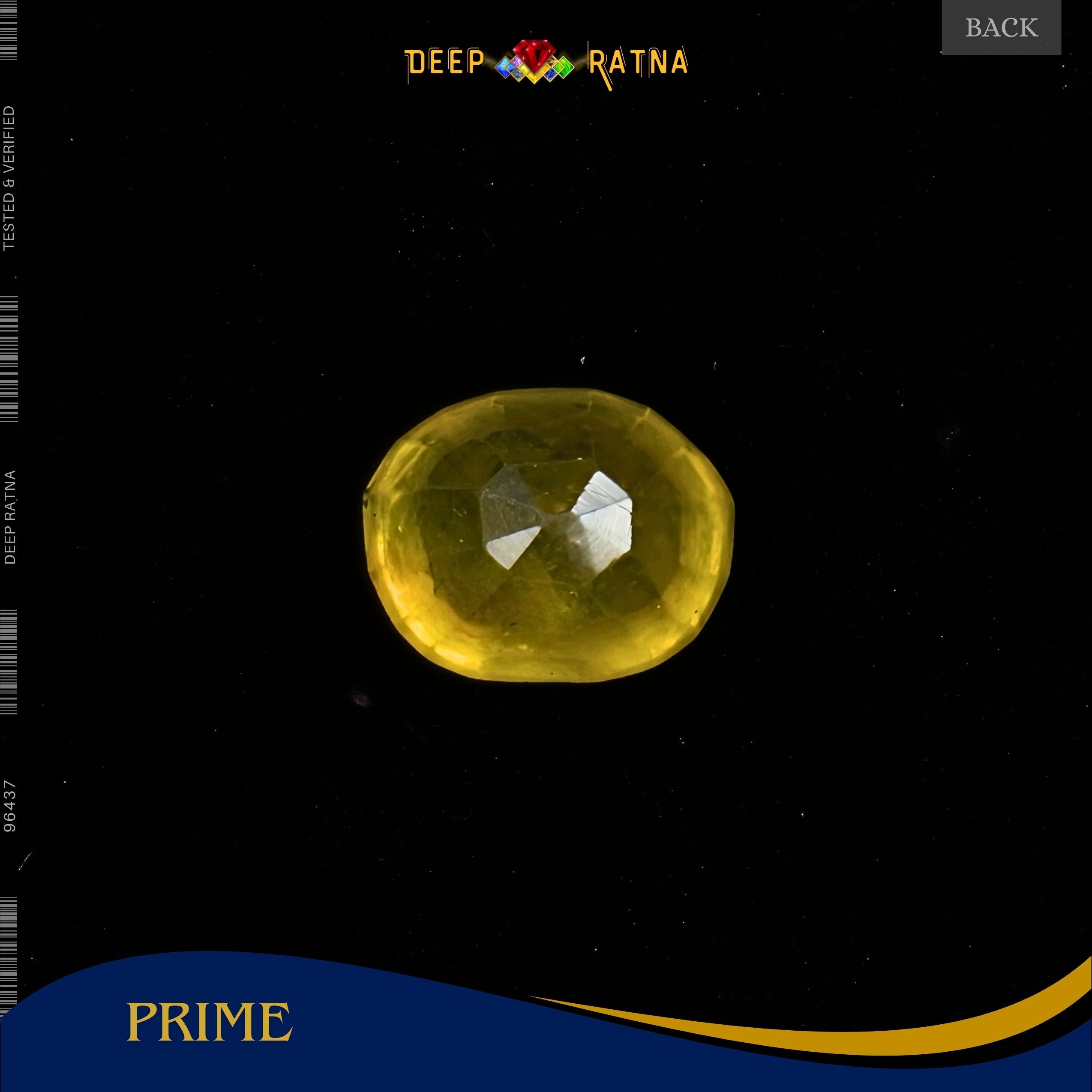 Yellow Sapphire 3.90 Carat (Thailand)