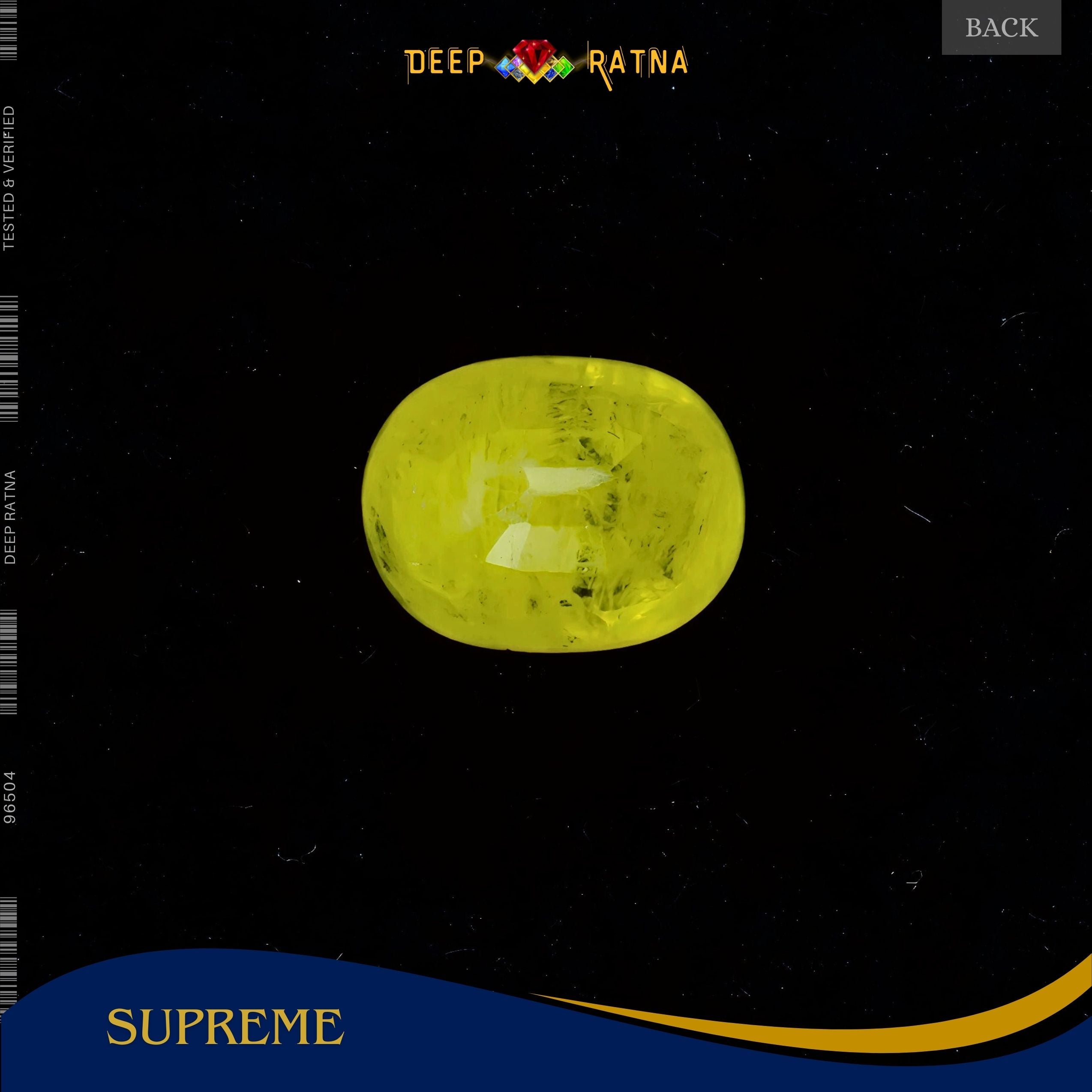 Yellow Sapphire 4 Carat (Thailand)