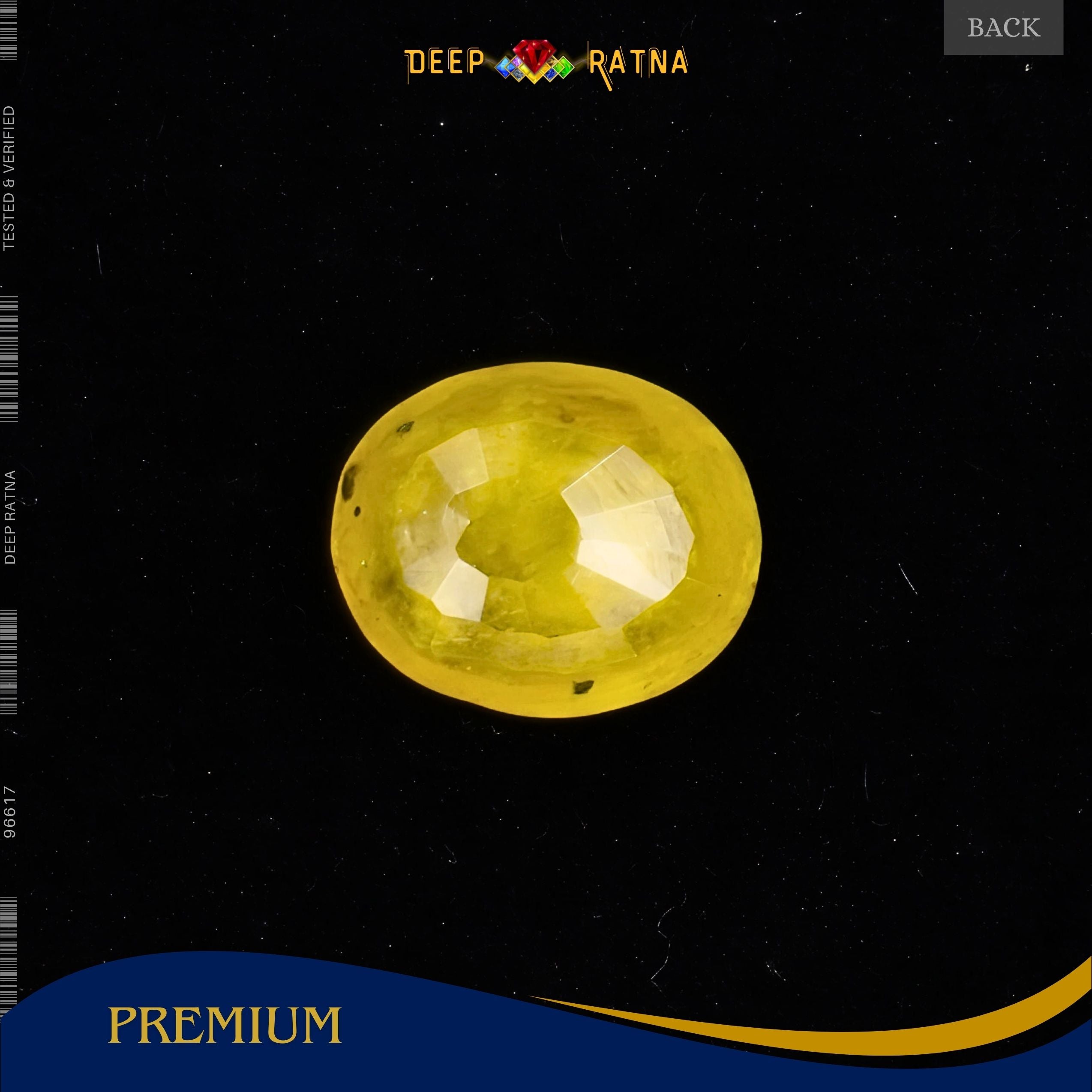 Yellow Sapphire 3.90 Carat (Thailand)