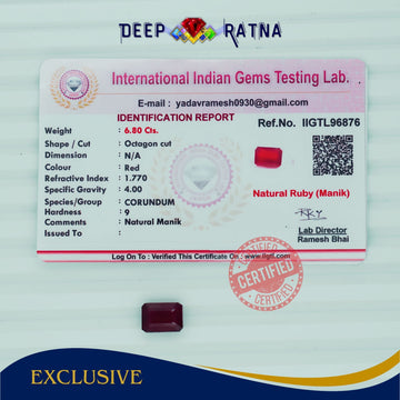 Ruby 6.80 Carat (Africa)