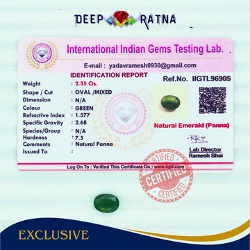 Emerald 2.35 Carat (Zambia)