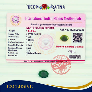 Emerald 2.60 Carat (Zambia)