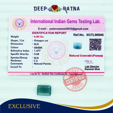 Emerald 6 Carat (Zambia)