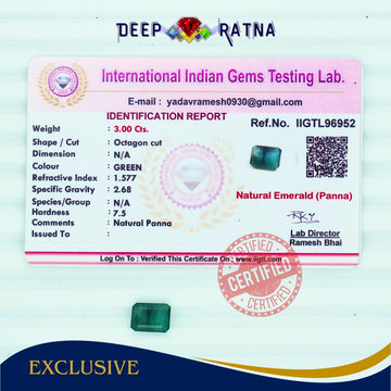 Emerald 3 Carat (Zambia)
