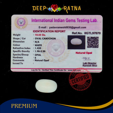 Opal 10.5 Carat Australian (Without Fire)