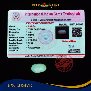Opal 6.30 Carat Australian (Subtle Opal)
