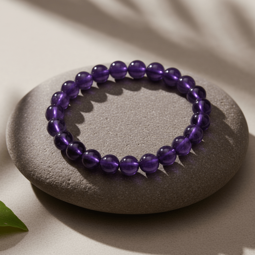 Amethyest Bracelet (Premium) - Deep Ratna