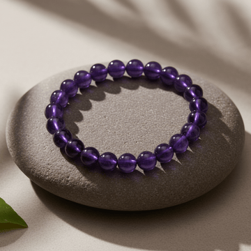 Amethyest Bracelet (Premium) - Deep Ratna