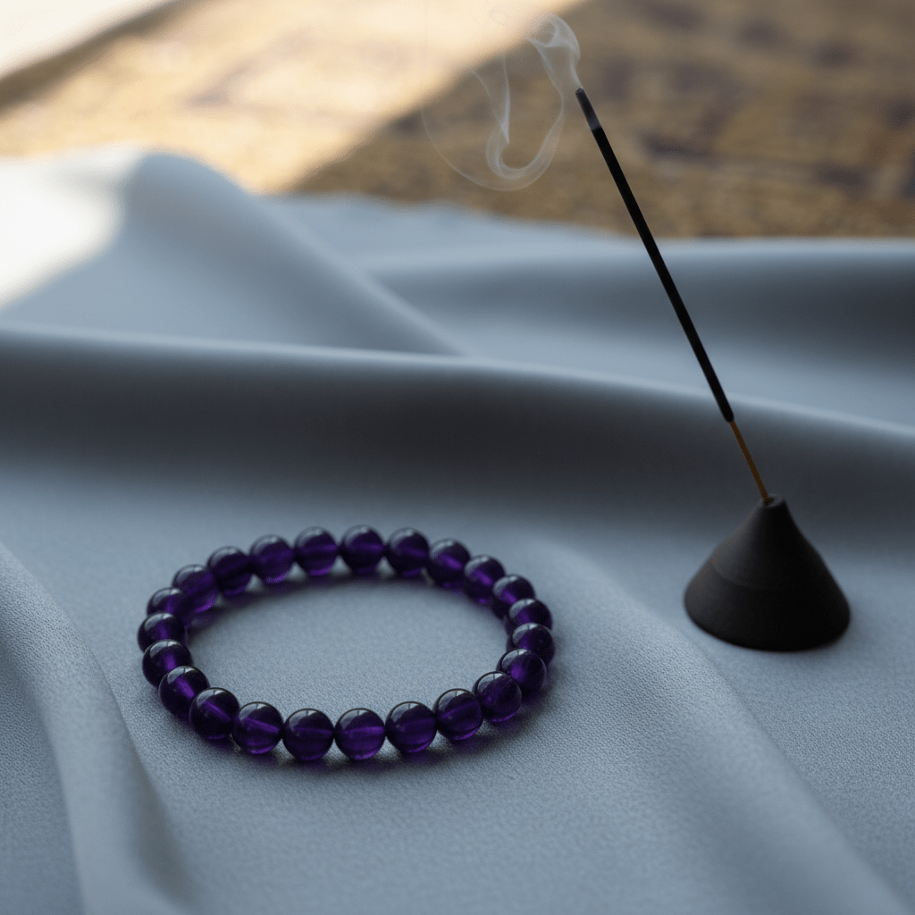 Amethyest Bracelet (Premium) - Deep Ratna