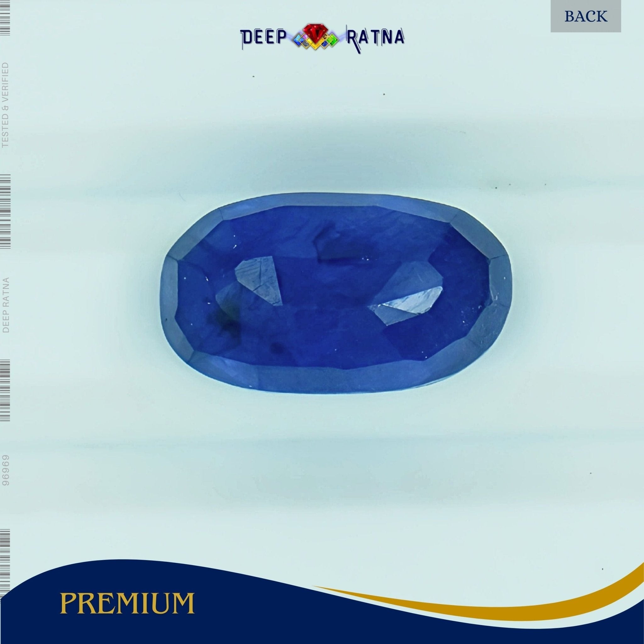 Blue Sapphire 4.10 Carat (Thailand) - Deep Ratna