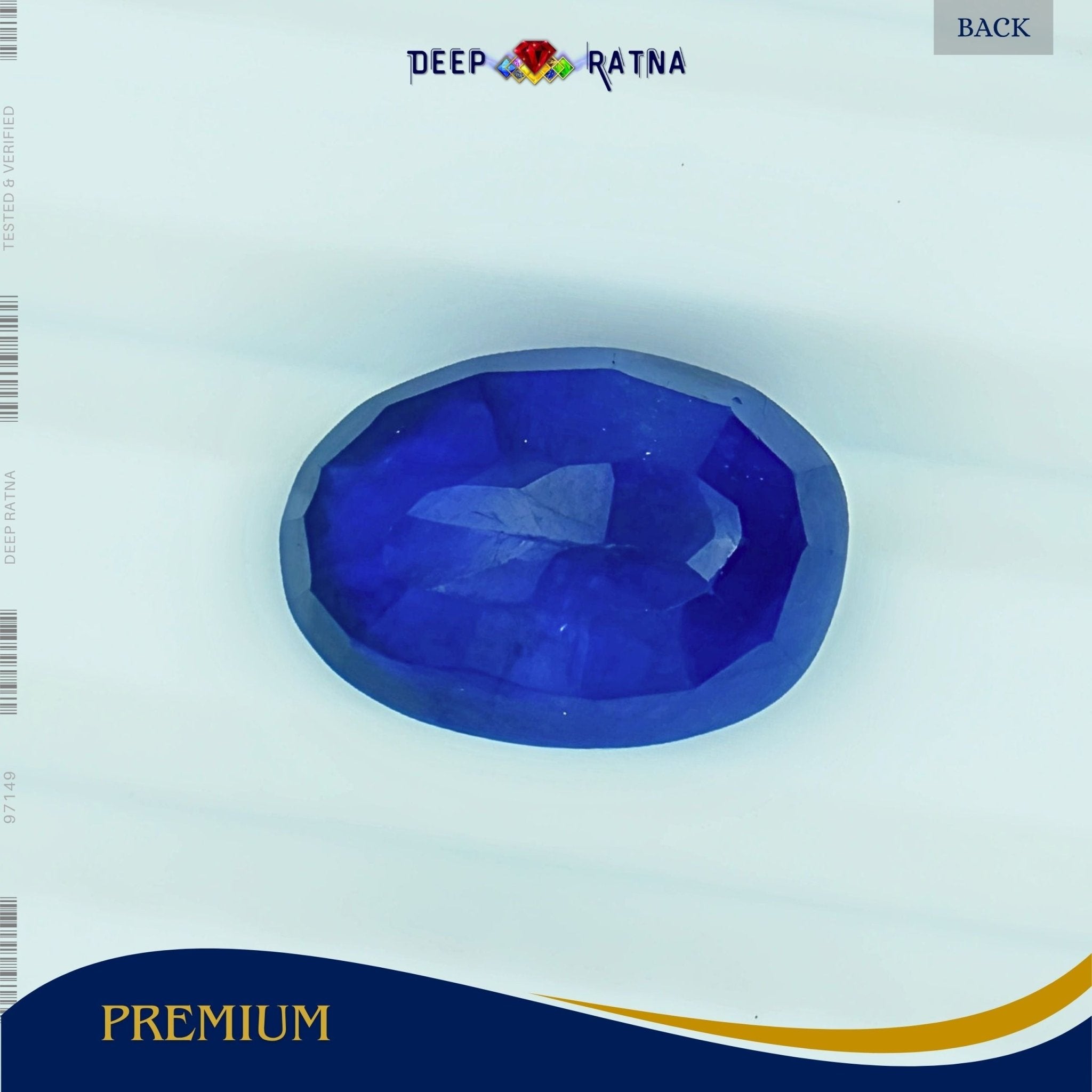 Blue Sapphire 4.10 Carat (Thailand) - Deep Ratna