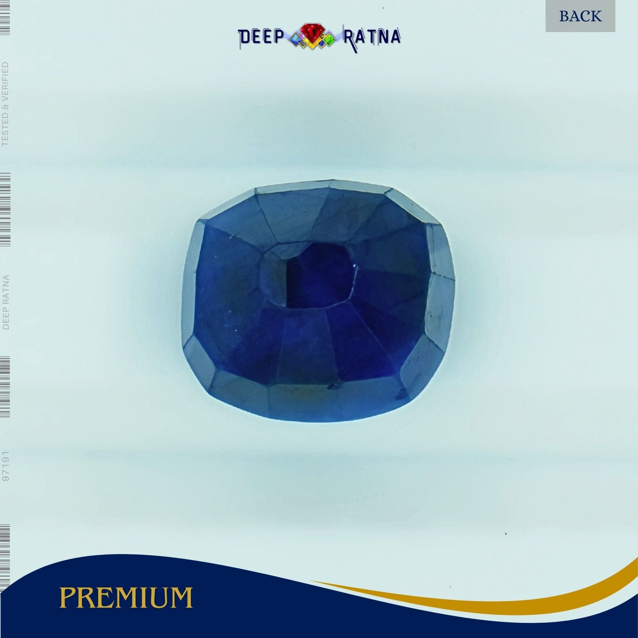Blue Sapphire 4.10 Carat (Thailand) - Deep Ratna