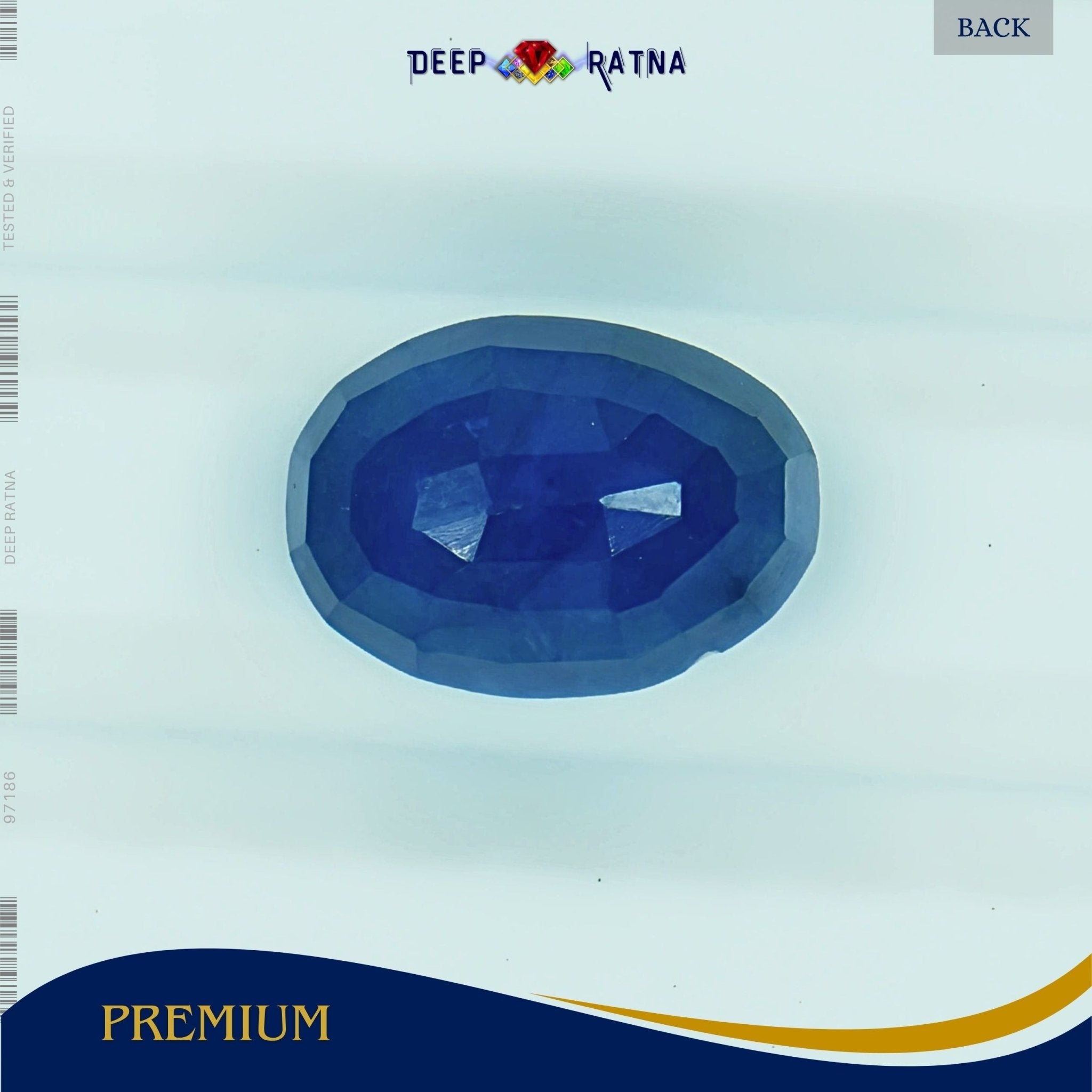 Blue Sapphire 4.25 Carat (Thailand) - Deep Ratna