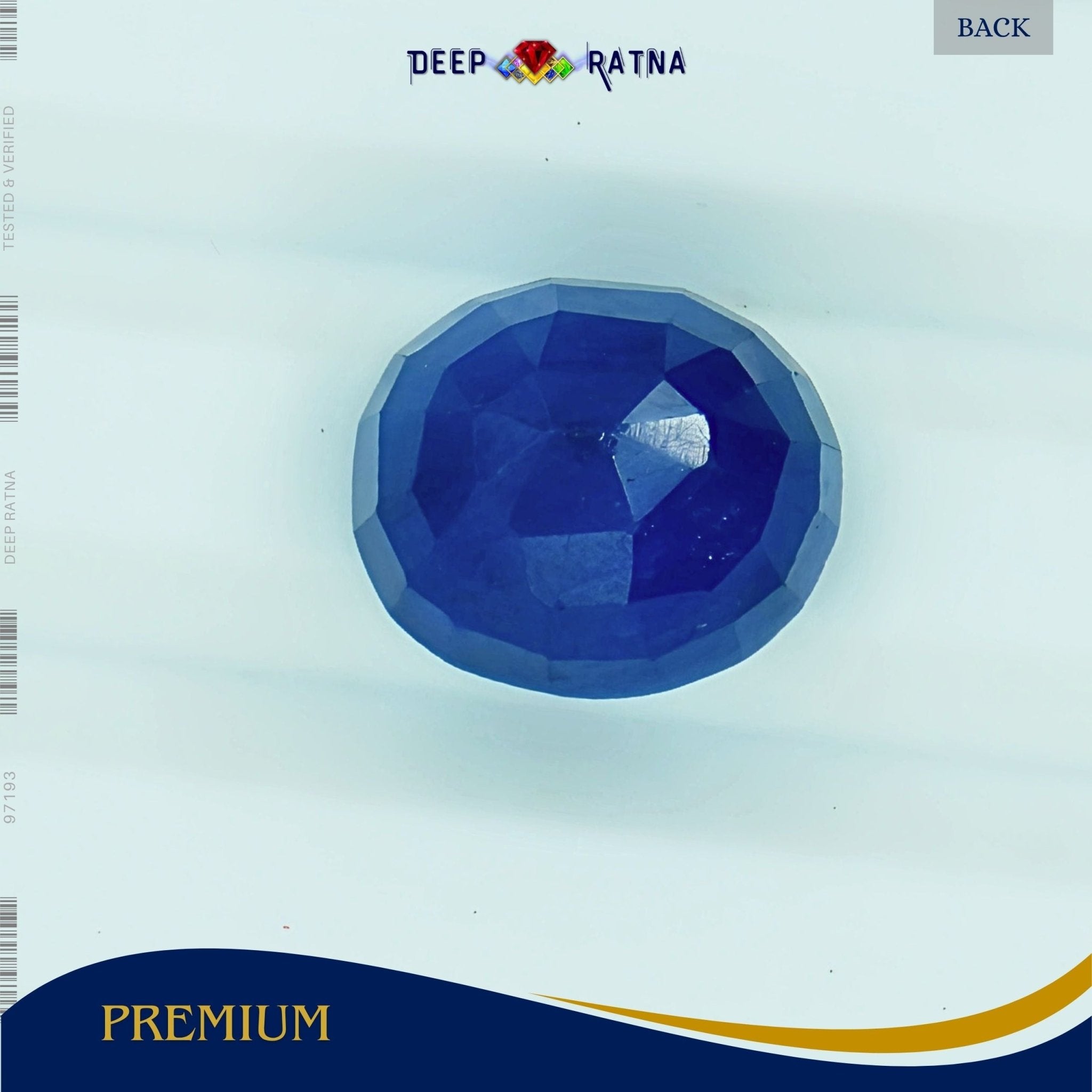 Blue Sapphire 4.40 Carat (Thailand) - Deep Ratna