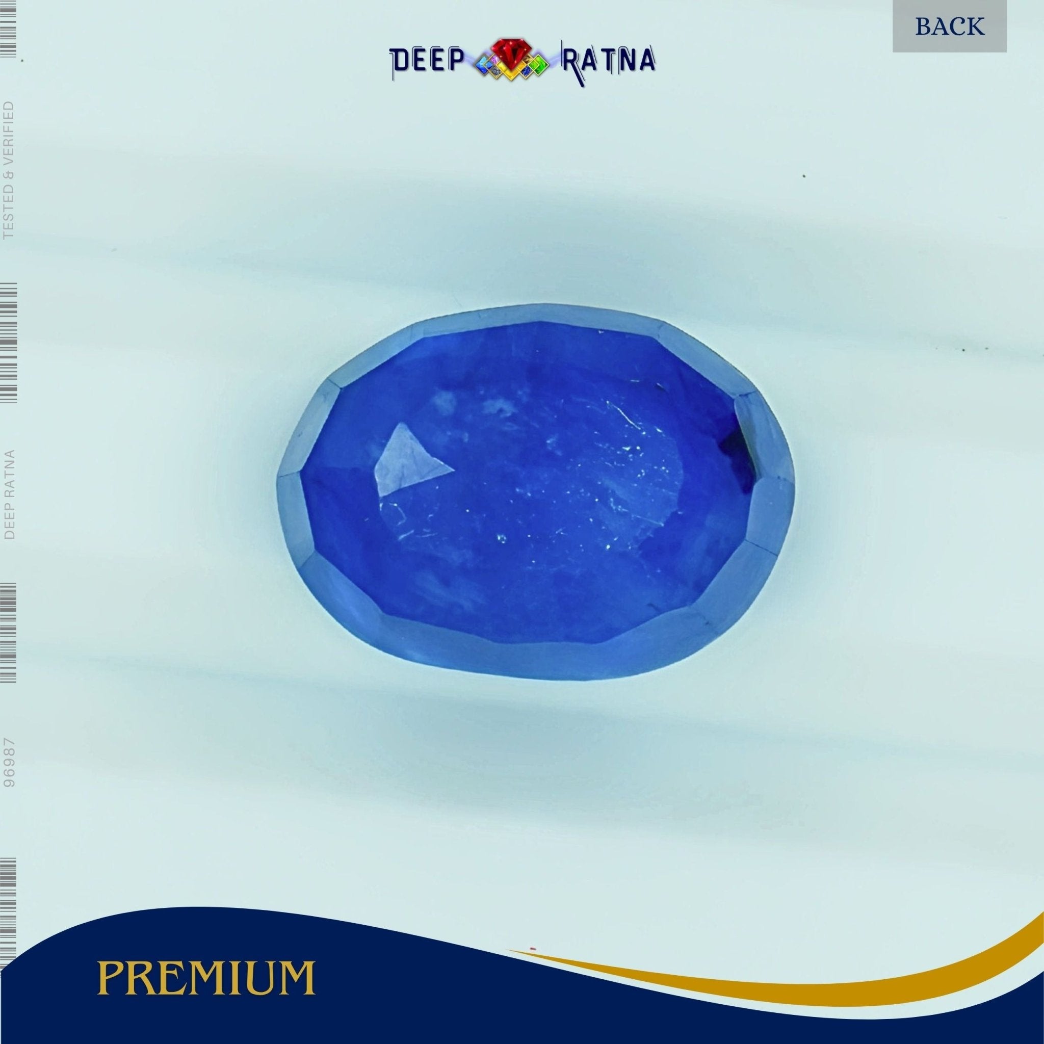 Blue Sapphire 4.65 Carat (Thailand) - Deep Ratna