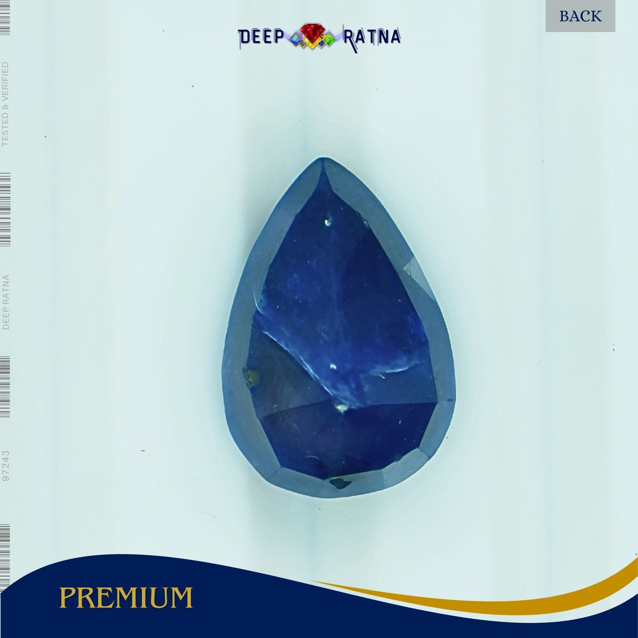 Blue Sapphire 4.75 Carat (Thailand) - Deep Ratna